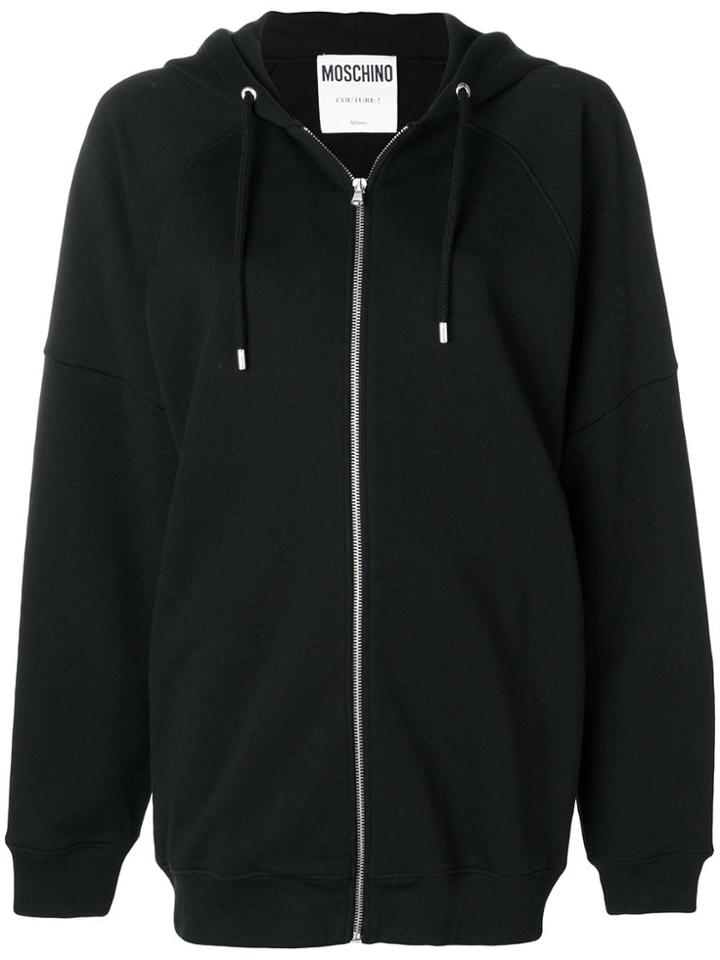 Moschino Zipped Jacket - Black