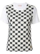Tory Burch Woven Logo T-shirt - White