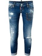 Dsquared2 'pat' Jeans, Women's, Size: 44, Blue, Cotton