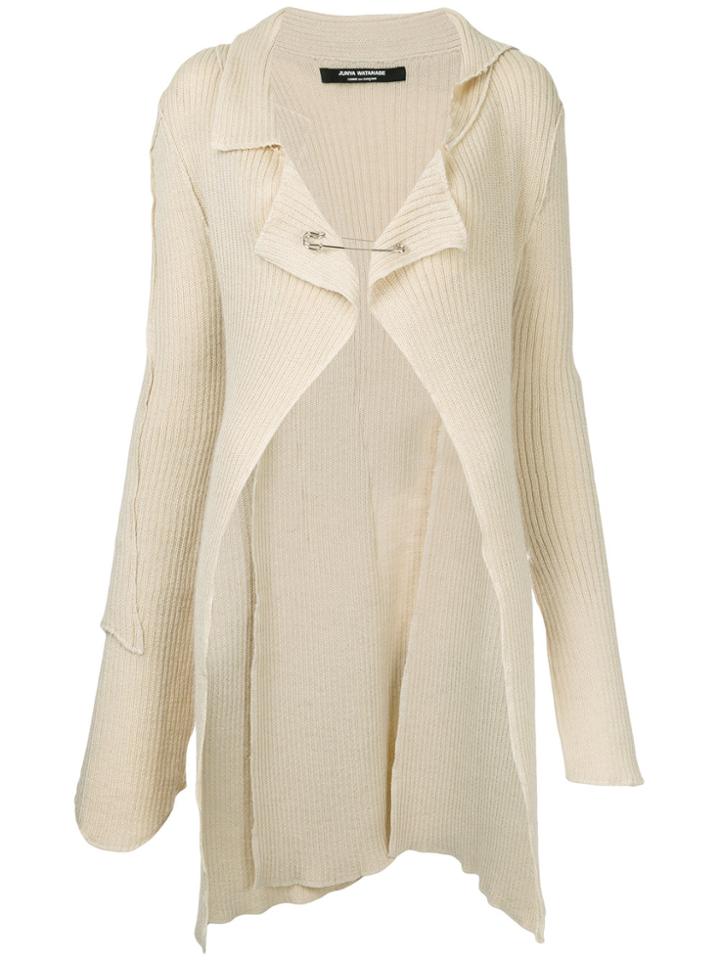 Junya Watanabe Comme Des Garçons Vintage Safety Pin Cardigan - Nude &