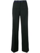 Paul Smith Wide-leg Tailored Trousers - Black