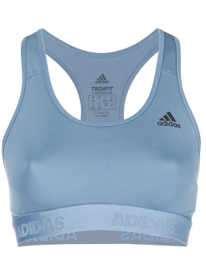 Adidas Climalite Sports Bra Top - Blue
