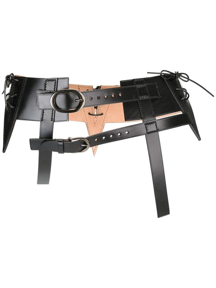 Tom Ford - Pendant Detail Belt - Women - Calf Leather/brass - S, Black, Calf Leather/brass