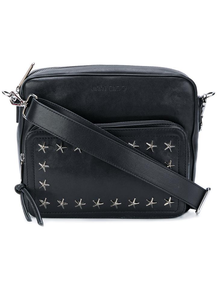 Jimmy Choo Luca Messenger Bag - Black