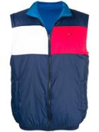 Tommy Jeans Reversible Padded Gilet - Blue