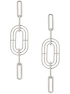 Charlotte Valkeniers Meta Drop Earrings - Silver