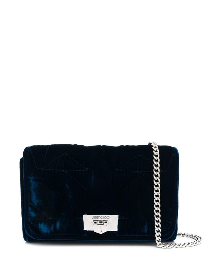 Jimmy Choo Helia Clutch - Blue