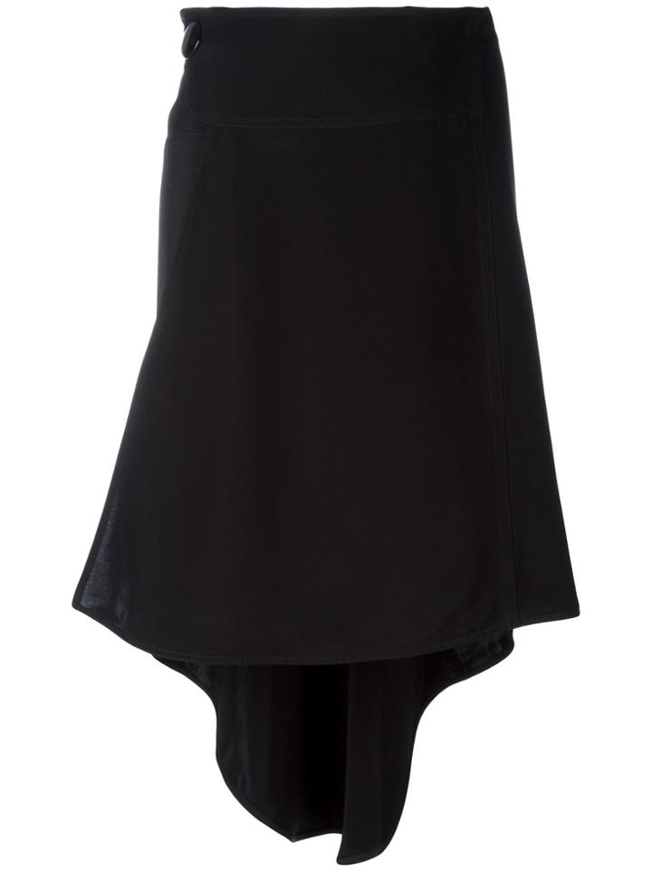 Aviù Sequinned Asymmetric Mini Skirt - Blue