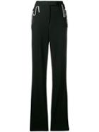 Christopher Kane Squiggle Cupchain Tailored Trouser - Black