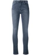 Blk Dnm - Super Skinny Cropped Jeans - Women - Cotton/polyester/spandex/elastane - 27, Grey, Cotton/polyester/spandex/elastane