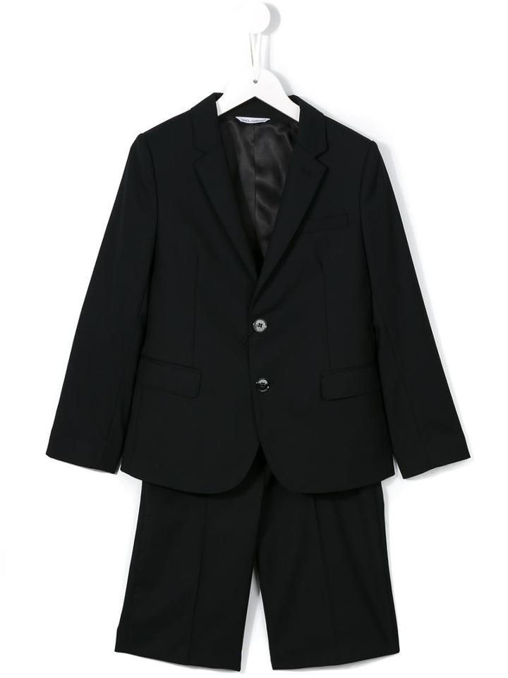 Dolce & Gabbana Kids Classic Two-piece Suit, Boy's, Size: 10 Yrs, Blue