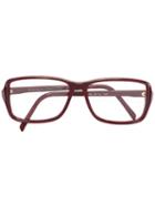 Yves Saint Laurent Vintage Square Optical Glasses, Brown