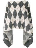 Pringle Of Scotland Argyle Poncho - Neutrals