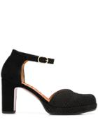 Chie Mihara Dara Block Heel Pumps - Black