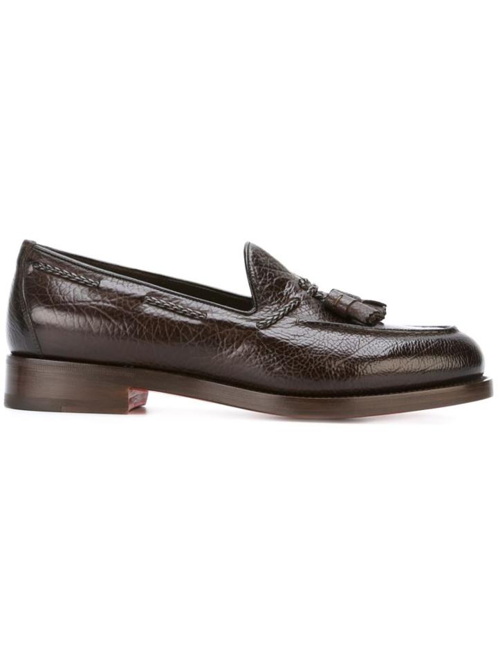 Santoni Classic Tassel Loafers