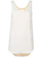 Chloé Long Tank Top, Women's, Size: 38, White, Silk