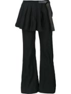 Area Di Barbara Bologna 'blessed Kilt' Trousers, Women's, Size: Small, Black, Cotton/metal (other)