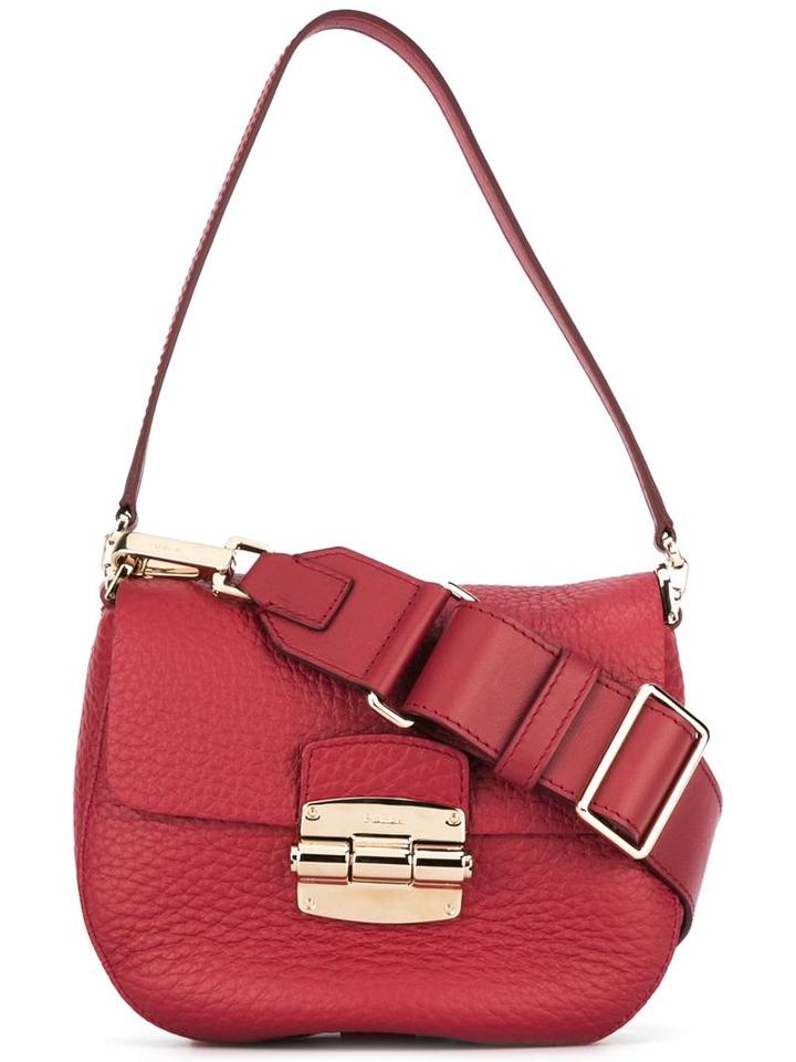 Furla Mini 'club' Tote, Women's, Red