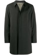 Canali Classic Trench Coat - Black