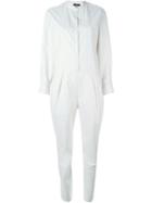 Isabel Marant 'nuk' Jumpsuit, Women's, Size: 38, White, Cotton