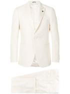 Lardini Two Piece Dinner Suit - White