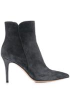 Gianvito Rossi Pointed Boots - Grey