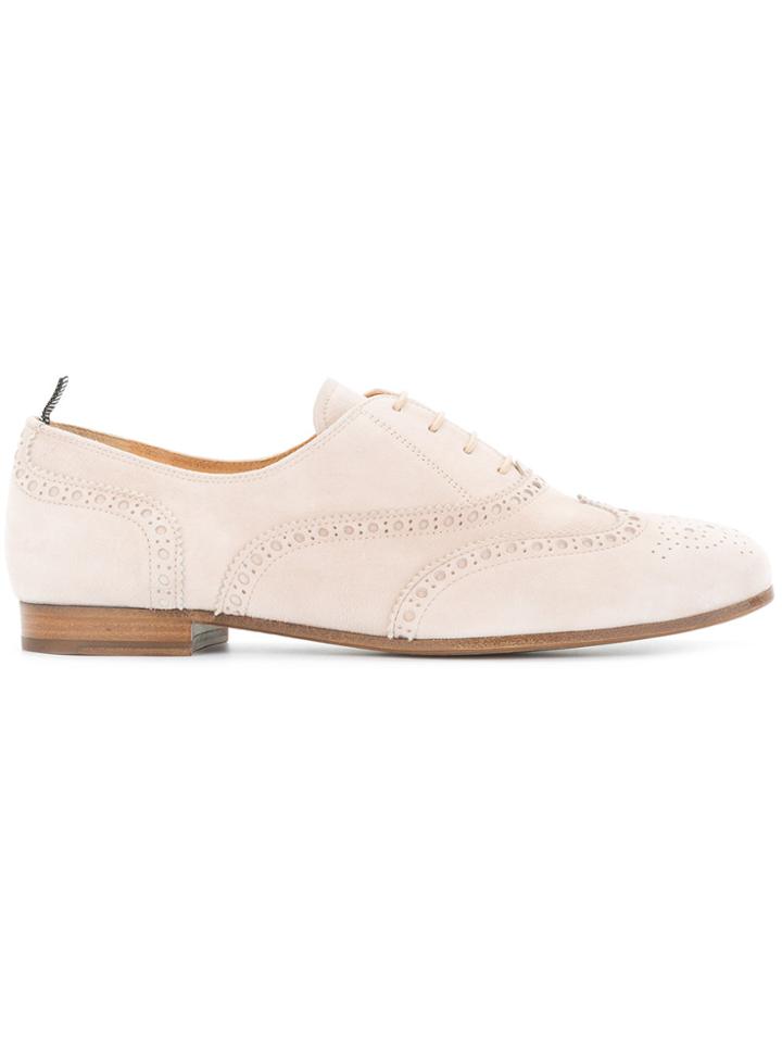 Church's Suede Brogues - Pink & Purple