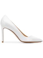 Francesco Russo Classic Pointed Heels - White