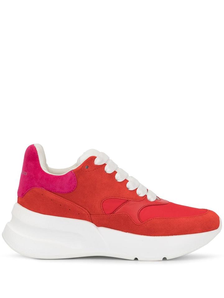 Alexander Mcqueen Low-top Sneakers - Red