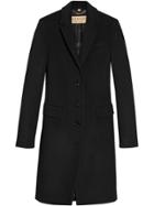 Burberry Wool-cashmere Tailored Coat - Black
