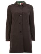 Herno Buttoned Coat - Black