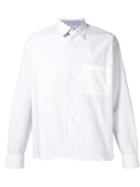 Marni Inside Stripe Shirt, Men's, Size: 52, White, Cotton