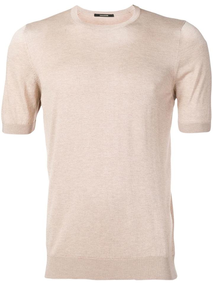 Tagliatore Knitted Top - Neutrals