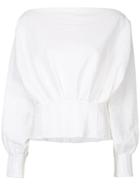 Christopher Esber Off Shoulder Blouse - White