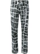Maison Margiela Paint Effect Jeans - Black