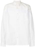 Sacai Stitch Panel Shirt - White
