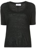 Frame Denim Plain T-shirt - Black