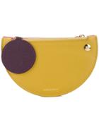 Roksanda Demi-lunette Coin Purse - Pink & Purple