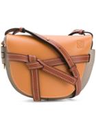 Loewe Knot Detail Shoulder Bag - Brown