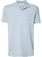 Orlebar Brown - Classic Polo Shirt - Men - Cotton - Xxl, Blue, Cotton