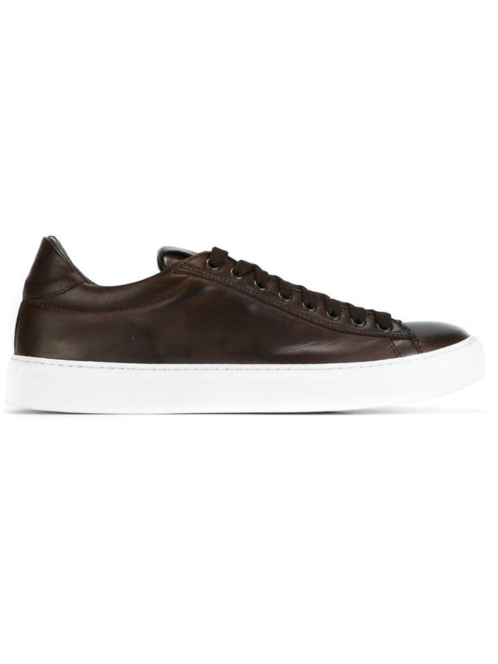 Grey Daniele Alessandrini Lace Up Sneakers