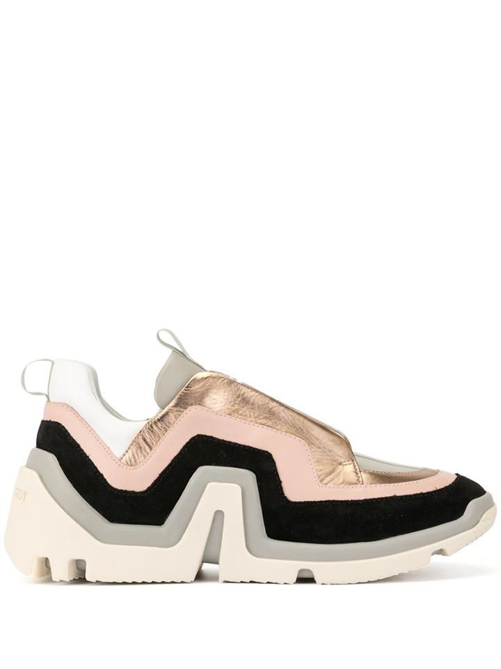 Pierre Hardy Vibe Metallic Trim Sneakers - Multicolour