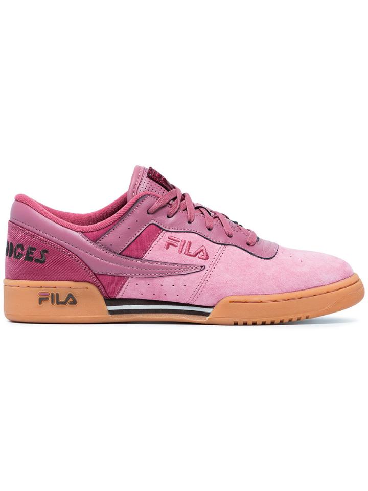 Liam Hodges X Fila Original Fitness Suede Sneakers - Pink & Purple