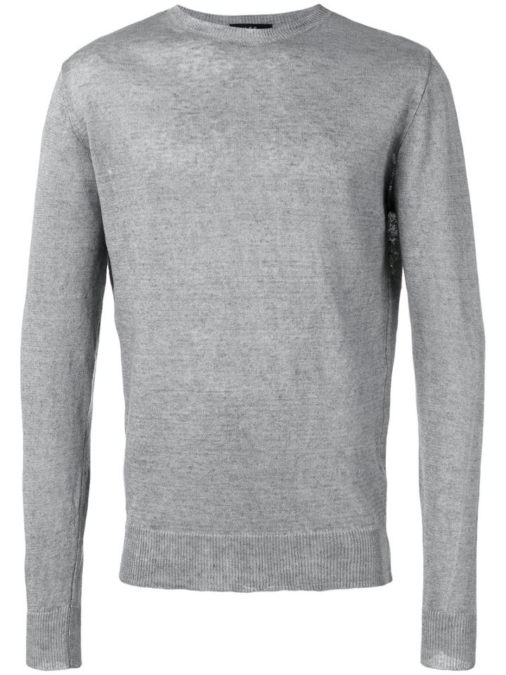Iro Iury Jumper, Men's, Size: Large, Grey, Linen/flax
