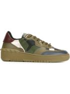 Valentino Garavani Rockrunner Sneakers, Men's, Size: 41.5, Green, Leather/rubber