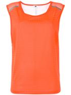 New Balance D2d Running Tank Top, Women's, Size: Large, Yellow/orange