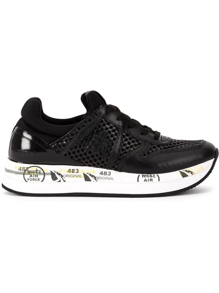 Premiata Low Top Sneakers - Black