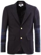 Junya Watanabe Comme Des Garçons Man Patchwork Sleeve Blazer