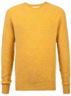 Ymc Round Neck Sweater - Yellow & Orange