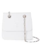 Mark Cross - Chain Strap Shoulder Bag - Women - Leather - One Size, White, Leather
